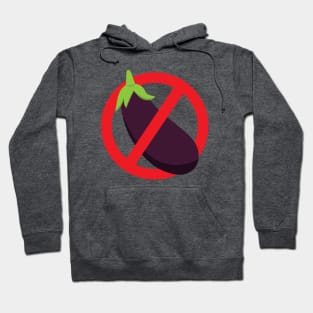 I Hate Eggplant Aubergines Hoodie